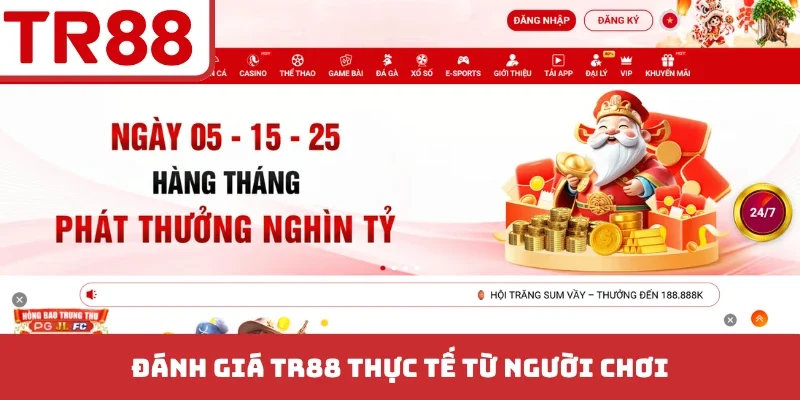 Đánh giá TR88 thực tế từ người chơi